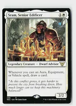 Sram, Senior Edificer R Commander: Kamigawa: Neon Dynasty 88 NM - Image 1