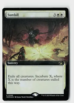 Sunfall (Extended Art) Foil R March of the Machine 349 NM - Image 1