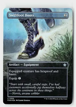 Swiftfoot Boots (Borderless) Foil U Foundations 355 NM - Image 1