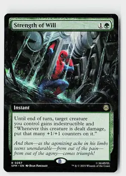 Strength of Will (Extended Art) R Marvel's Spider-Man 267 NM - Image 1