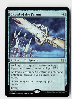 Sword of the Paruns Foil R Ravnica Remastered 270 NM - Image 1