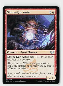 Storm-Kiln Artist U Strixhaven: School of Mages 115 NM - Image 1