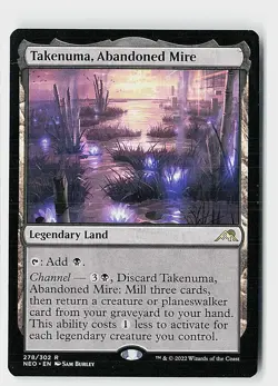 Takenuma, Abandoned Mire R Kamigawa: Neon Dynasty 278 LP - Image 1