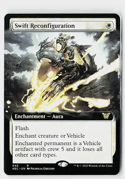 Swift Reconfiguration (Extended Art) R Commander: Kamigawa: Neon Dynasty 45 NM - Image 1