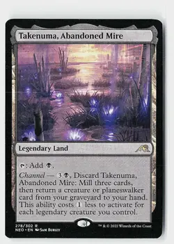 Takenuma, Abandoned Mire R Kamigawa: Neon Dynasty 278 NM - Image 1