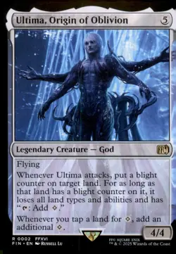 Ultima, Origin of Oblivion 2 Rare FINAL FANTASY Magic: The Gathering LP - Image 1