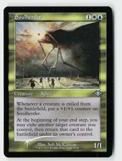 Soulherder (Retro Frame) (Foil Etched) Foil U Modern Horizons 30 NM - Image 1