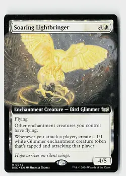 Soaring Lightbringer (Extended Art) R Commander: Duskmourn: House of Horror 42 N - Image 1