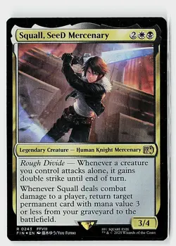 Squall, SeeD Mercenary Foil R FINAL FANTASY 243 NM - Image 1