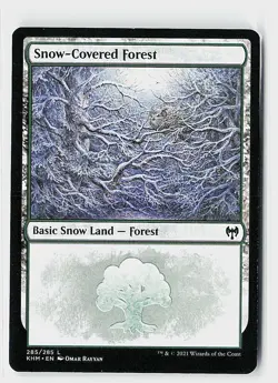 Snow-Covered Forest () L Kaldheim 285 NM - Image 1