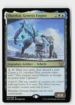 Shorikai, Genesis Engine Foil M Commander: Kamigawa: Neon Dynasty 4 NM - Image 1
