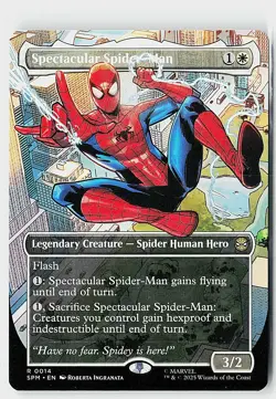 Spectacular Spider-Man (Borderless) R Marvel's Spider-Man 14 NM - Image 1