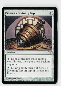Sensei's Divining Top U Champions of Kamigawa 268 LP - Image 1