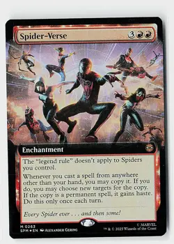 Spider-Verse (Extended Art) Foil M Marvel's Spider-Man 263 NM - Image 1