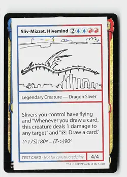 Sliv-Mizzet, Hivemind (No PW Symbol) S Mystery Booster: Convention Edition Exclu - Image 1