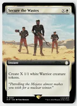 Secure the Wastes (Extended Art) Normal R Universes Beyond: Fallout 457 NM - Image 1