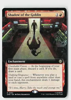 Shadow of the Goblin (Extended Art) R Marvel's Spider-Man 262 NM - Image 1