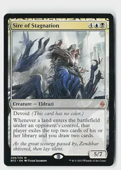 Sire of Stagnation M Battle for Zendikar 206 NM - Image 1