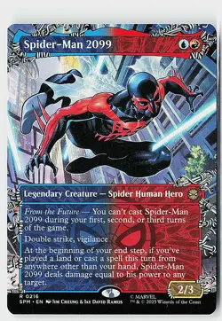 Spider-Man 2099 (Borderless) R Marvel's Spider-Man 216 NM - Image 1