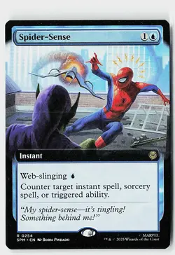 Spider-Sense (Extended Art) R Marvel's Spider-Man 254 NM - Image 1