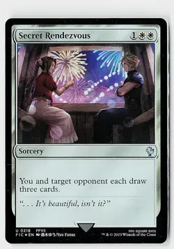 Secret Rendezvous Foil U Commander: FINAL FANTASY 218 NM - Image 1