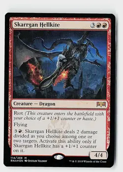 Skarrgan Hellkite Foil M Ravnica Allegiance 114 NM - Image 1