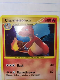Charizard Charmeleon Stormfront Pokemon Card Secret Rare Holo 102/100 103/100 - Image 4