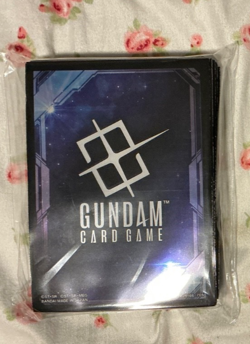 Official Card Sleeves EX Space Black GUNDAM BANDAI FEST - Image 1