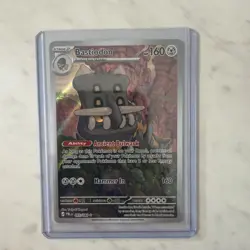 Bastiodon 093/084 IR - 2026 Pokemon Pitch Black - Illustration Rare Holo NM - Image 1
