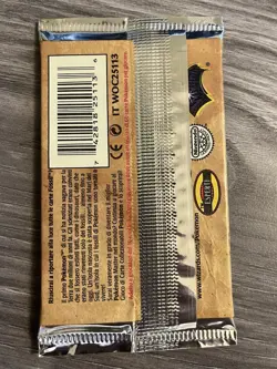 Pokemon ITALIAN Fossil Unlimited Edition Booster Pack - Factory Sealed Lapras - Image 2