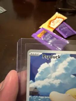 Pokemon TCG Psyduck 226/217 IR Holo Rare Basic HP 70 English AH - Image 3