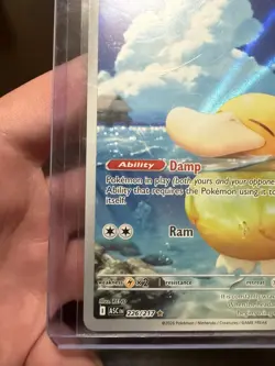 Pokemon TCG Psyduck 226/217 IR Holo Rare Basic HP 70 English AH - Image 5