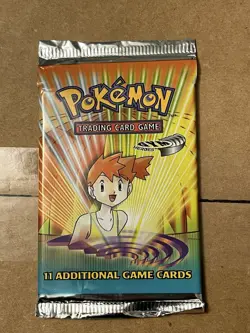 Pokemon Gym Heroes Booster Pack Misty Brand New/Sealed! 742818062121 - Image 1