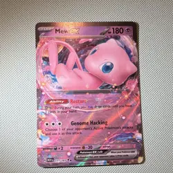 Mew EX 151/165 Scarlet & Violet 151 Double Rare Holo English NM/M Pokemon TCG - Image 1