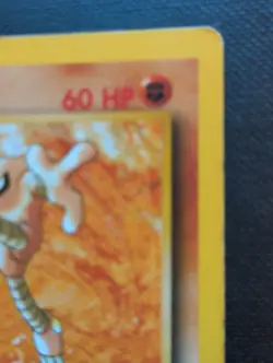 Pokemon TCG Hitmonlee Fossil 22/62 Regular 1999-2000 Wizards Base Set Copyright - Image 4
