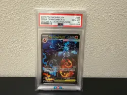Pokemon Mega Charizard X EX Special Illustration Rare #125/094 PSA 10 - Image 1