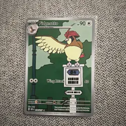 2023 Pokemon SV Obsidian Flames Pidgeotto Illustration Rare #208/197 - Image 1