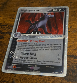 The Pokemon Company Pokemon TCG Mightyena ex 101/110 Holon Phantoms Holo 100HP - Image 1