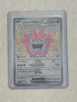 Pokemon-Sv06 Twilight Masquerade-Hearthflame Mask Ogerpon ex-192/167-Holo-NM - Image 1