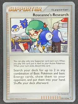 Pokemon Roseanne's Research WCD 2009 Tsubasa Nakamura LP/NM - Image 1