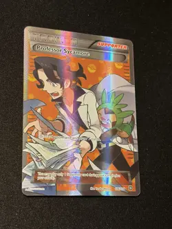 Pokemon TCG Professor Sycamore 114/114 XY Steam Siege UR Full Art Holo - Image 3