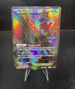 Pokemon TCG Hydreigon EX 103/108 Roaring Skies Full Art Holo Ultra Rare - Image 1