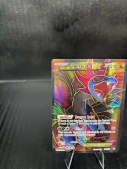 Pokemon TCG Hydreigon EX 103/108 Roaring Skies Full Art Holo Ultra Rare - Image 2