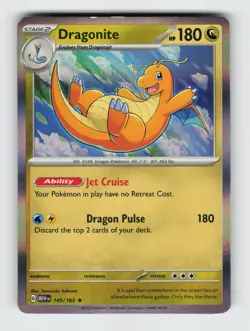 Dragonite 149/165 Holo Rare 151 Pokemon 2023 Near Mint - Image 1