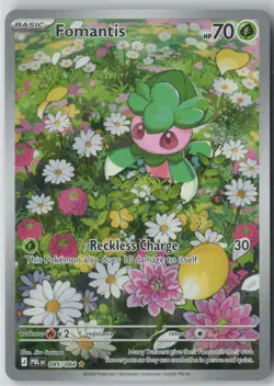 Holofoil Fomantis 085/084 NM ME05: Pitch Black - Image 1