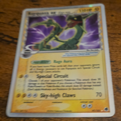 Pokemon TCG Rayquaza ex 97/101 EX Dragon Frontiers Rare 110HP Holo - Image 1