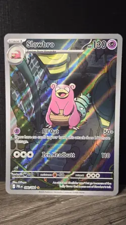 Slowbro Illustration Rare Pitch Black 090/084 Pokemon NM/M - Image 3