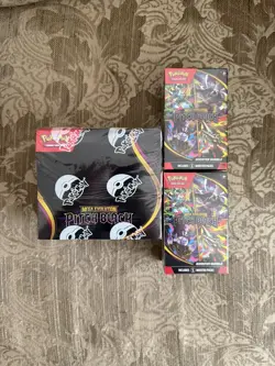 Pokemon TCG Sealed Pitch Black Booster Box and x2 Booster Bundles - Image 1