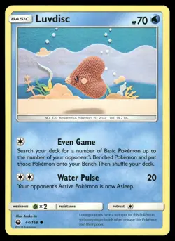 Luvdisc 44/168 Common Celestial Storm Pokemon NM - Image 1