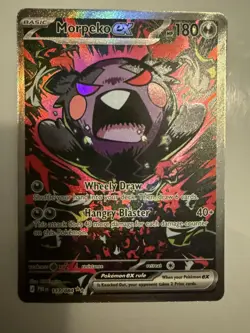 Morpeko EX Special Illustration Rare 117/084 NM Pokemon Pitch Black - Image 1